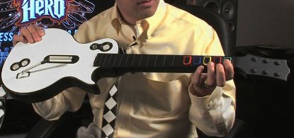 xbox 360 guitar hero wireless guitars