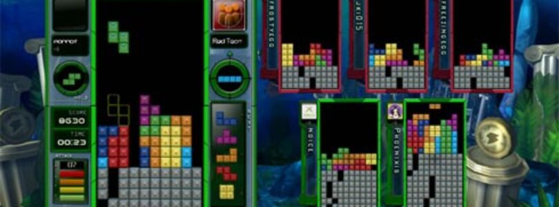 Tetris Splash = HD Multiplayer Online