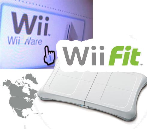 WiiFit WiiWare Release dates