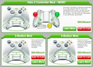 Halo 3 Controller Mods