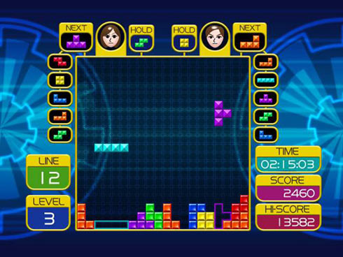 WiiWare Tetris