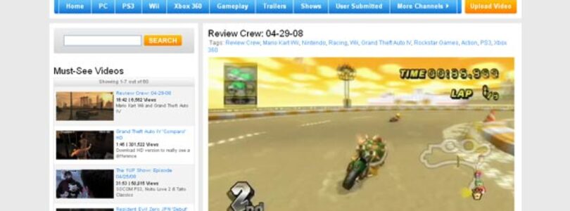 Gamevideos.com Gets a Redesign… Its About Time Edition