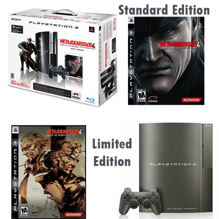 Metal Gear Solid Playstation 3 Bundles