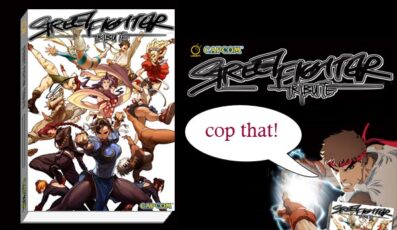 Udon Dropping Street Fighter Tribute Book