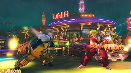 Street Fighter IV Screens rufus, ken