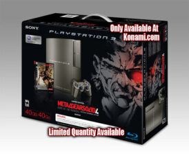 Konami on Metal Gear Solid 4 Gunmetal Bundle: How Limted?