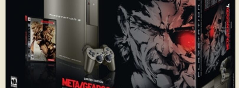 Gun Metal Grey: Metal Gear Solid 4 PS3 Bundle Details