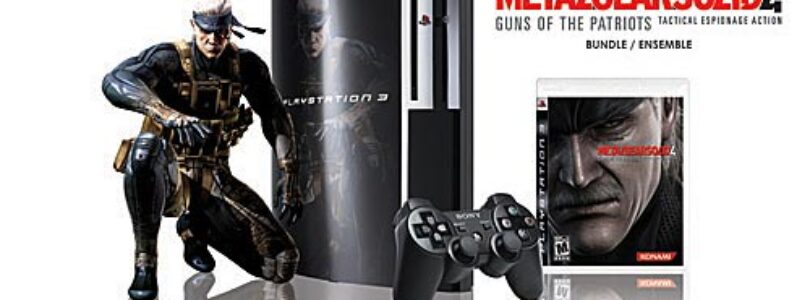 PlayStation 3 Metal Gear Solid 4 Bundle – PREORDERS OPEN NOW