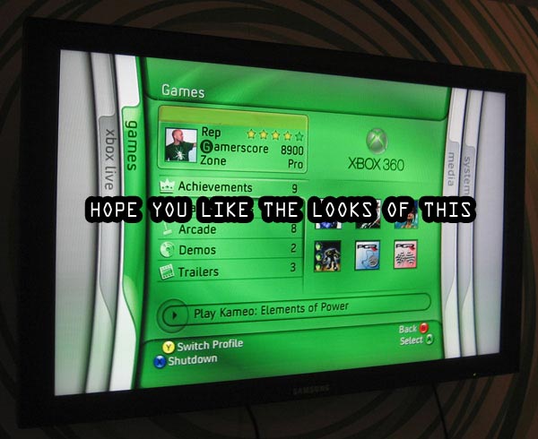 Spring Xbox 360 dashboard update