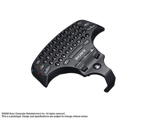 Wireless Keypad for Playstation 3 Controllers