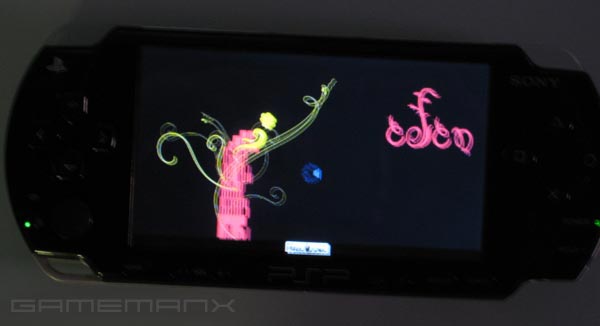 PixelJunk Eden PSP Remote play