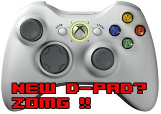 Redesigned Xbox 360 Controller Gets New D-Pad
