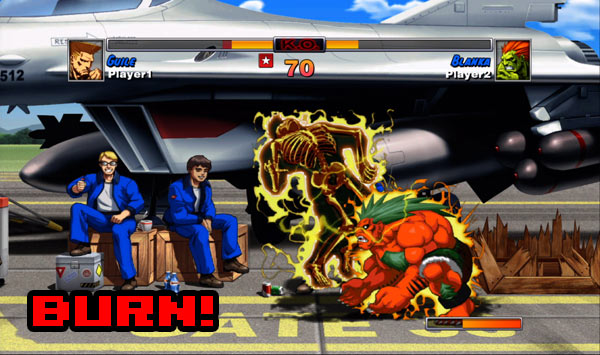 New Street Fighter HD Remix Screens
