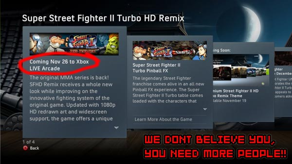Super Street Fighter HD Remix release date