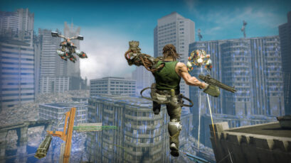 Bionic Commando - Polycraft Aerial Gunships screenshot 1