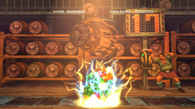 Bonus Stages: Super Street Fighter IV screenshot 1