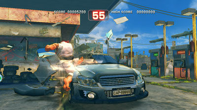 Bonus Stages: Super Street Fighter IV screenshot 2