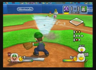 Mario Super Sluggers screenshot: Mario Super Sluggers