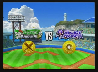 Mario Super Sluggers screenshot: Mario Super Sluggers