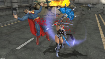 Mortal Kombat vs DC screenshot: Superman