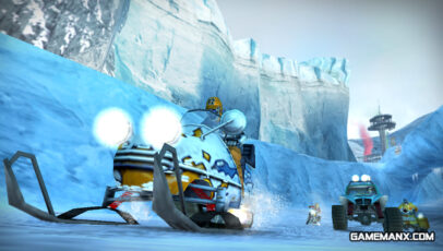 Motorstorm: Arctic Edge for PSP screenshot 2