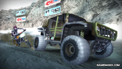 Motorstorm: Arctic Edge for PSP screenshot 3