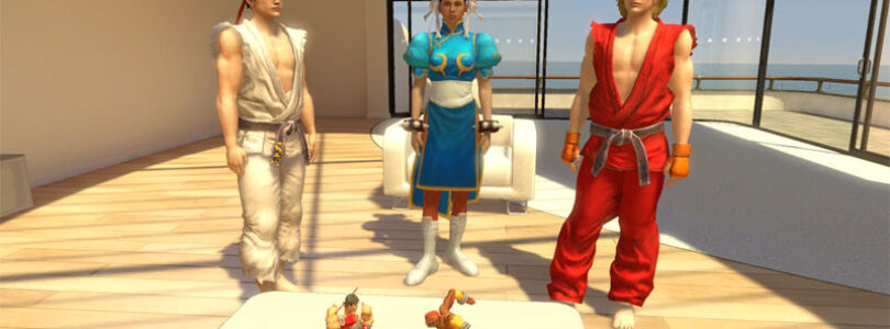 Playstation Home Street FIghter Resident Evil 5 screenshot 1