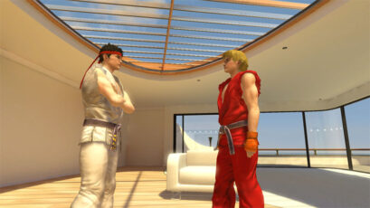 Playstation Home Street FIghter Resident Evil 5 screenshot 2