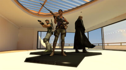 Playstation Home Street FIghter Resident Evil 5 screenshot 4