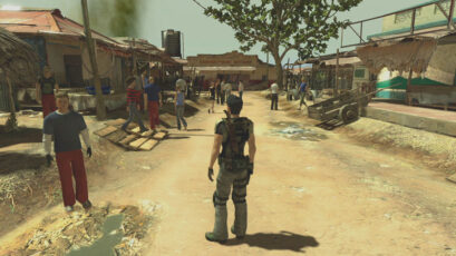 Playstation Home Street FIghter Resident Evil 5 screenshot 7