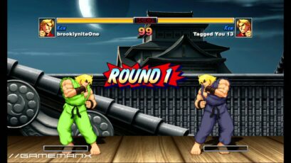 Street Fighter HD Remix screenshot: Widescreen