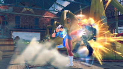 Street Fighter IV screenshot: Chun-Li vs. Crimson Viper