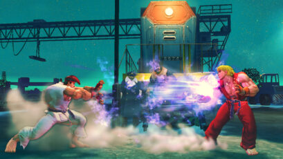 Street Fighter IV screenshot: Ryu vs. Ken