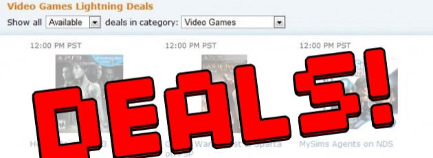 DEALZMANX: Amazon Gold Box Game Deals Today, Full List