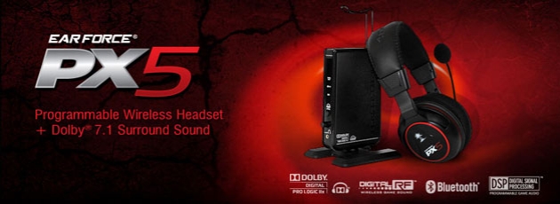 Turtle Beach Announces PX5 Wireless Headset for Xbox 360, PS3