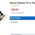 Street Fighter IV with Fight Stick for $29