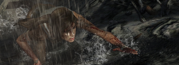 New Tomb Raider Screens: Laura Croft Gets Down and Dirty