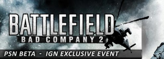 Battlefield Bad Company 2 PS3 Beta Key Giveaway