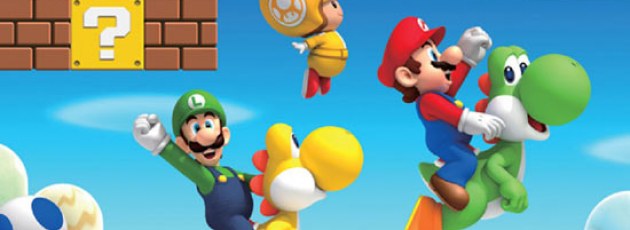 New Super Mario Bros Wii Trailer and Box Art