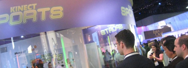 Miyamoto Spotted Checking Kinect for Xbox 360